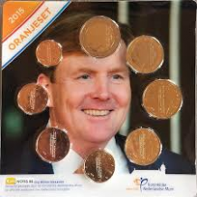 Nederland Oranje unc set 2015